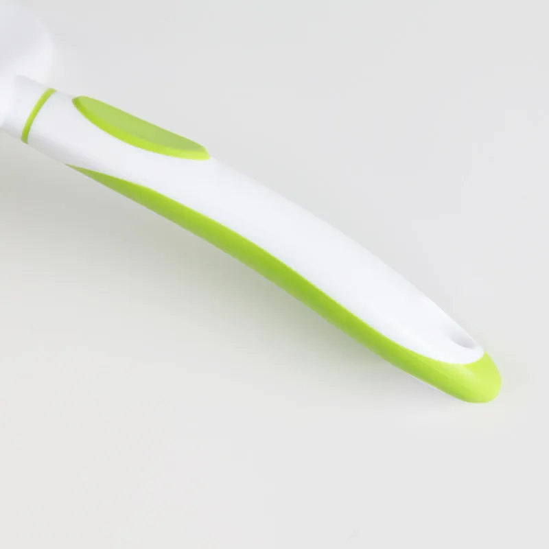 Mini plastic dusting brush and dustpan suit in small size with colour options cherry blossom powder, glacier blue, Nordic green, gray, blue white, and green white