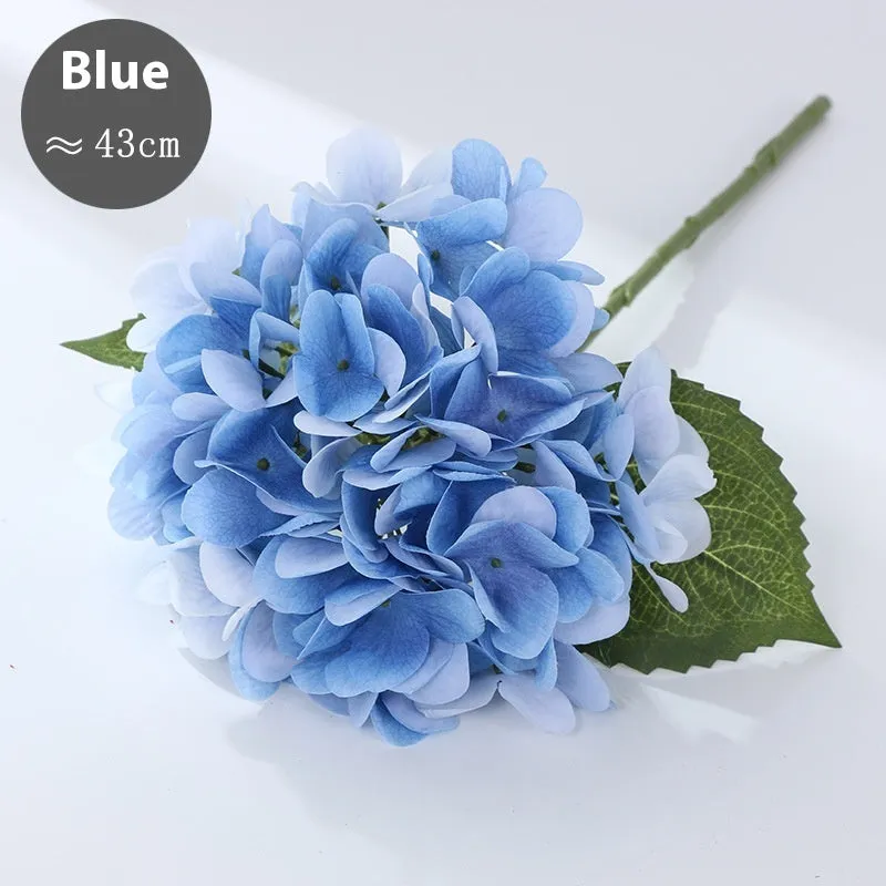 Simulated pincushion filming prop in white silk flower decoration, 43cm height