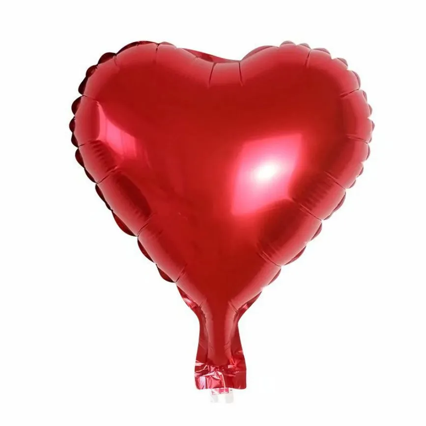 Five peach-shaped heart balloons made from crinkled silver aluminium foil, held together on strings.