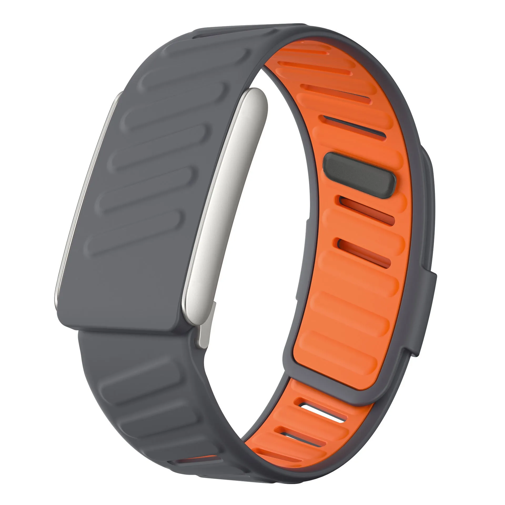 Whoop 50 One Peak wristband replacement strap in green MG colour for fitness use