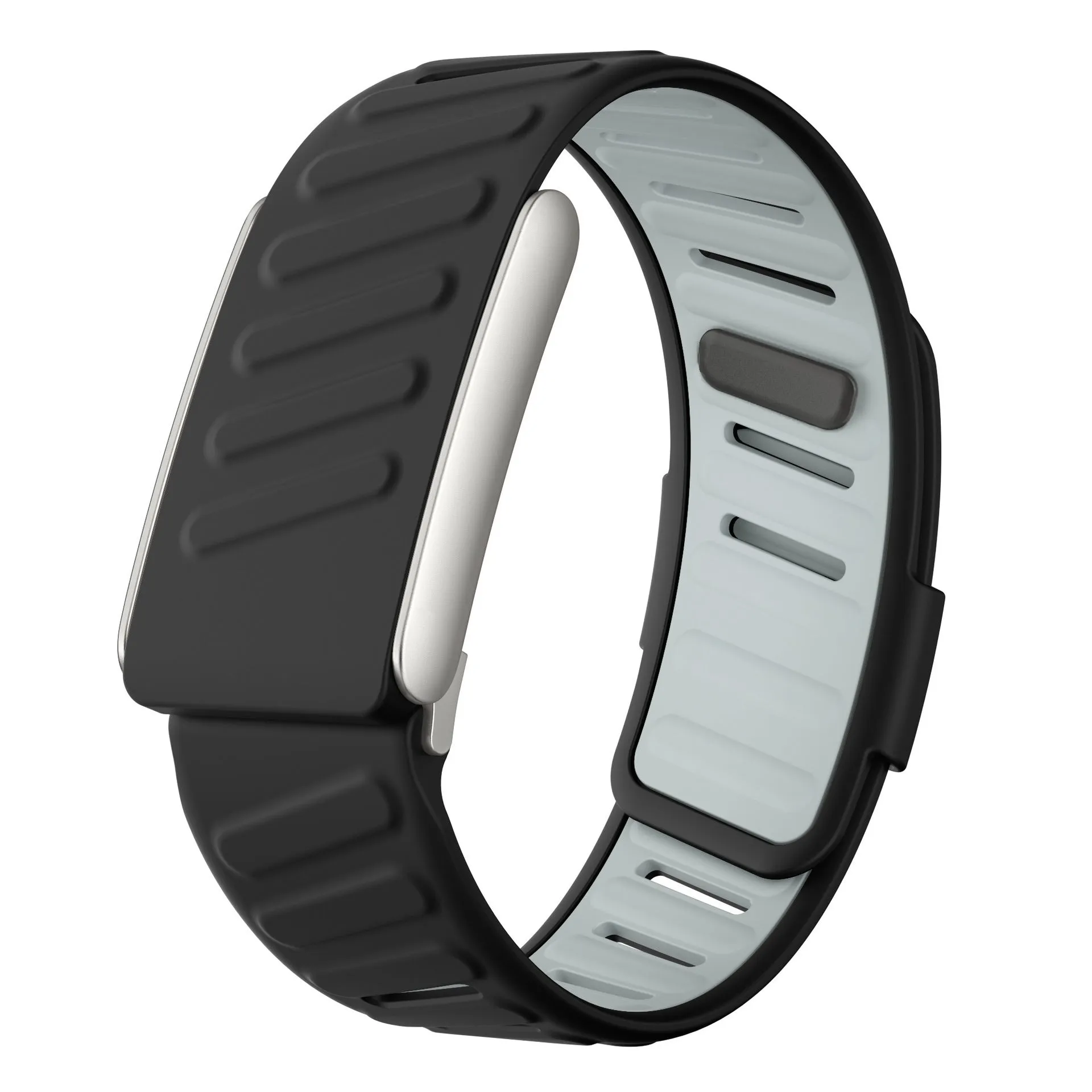 Whoop 50 One Peak wristband replacement strap in green MG colour for fitness use