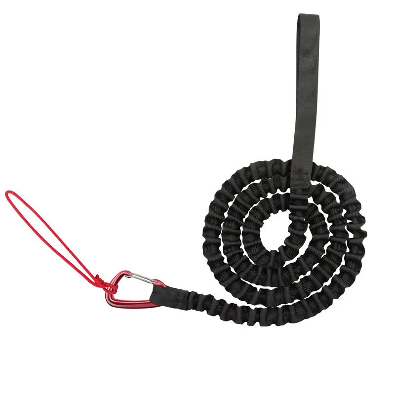 Metal bicycle hand holding rope for parent-child mountain bike pull in free size, available in red