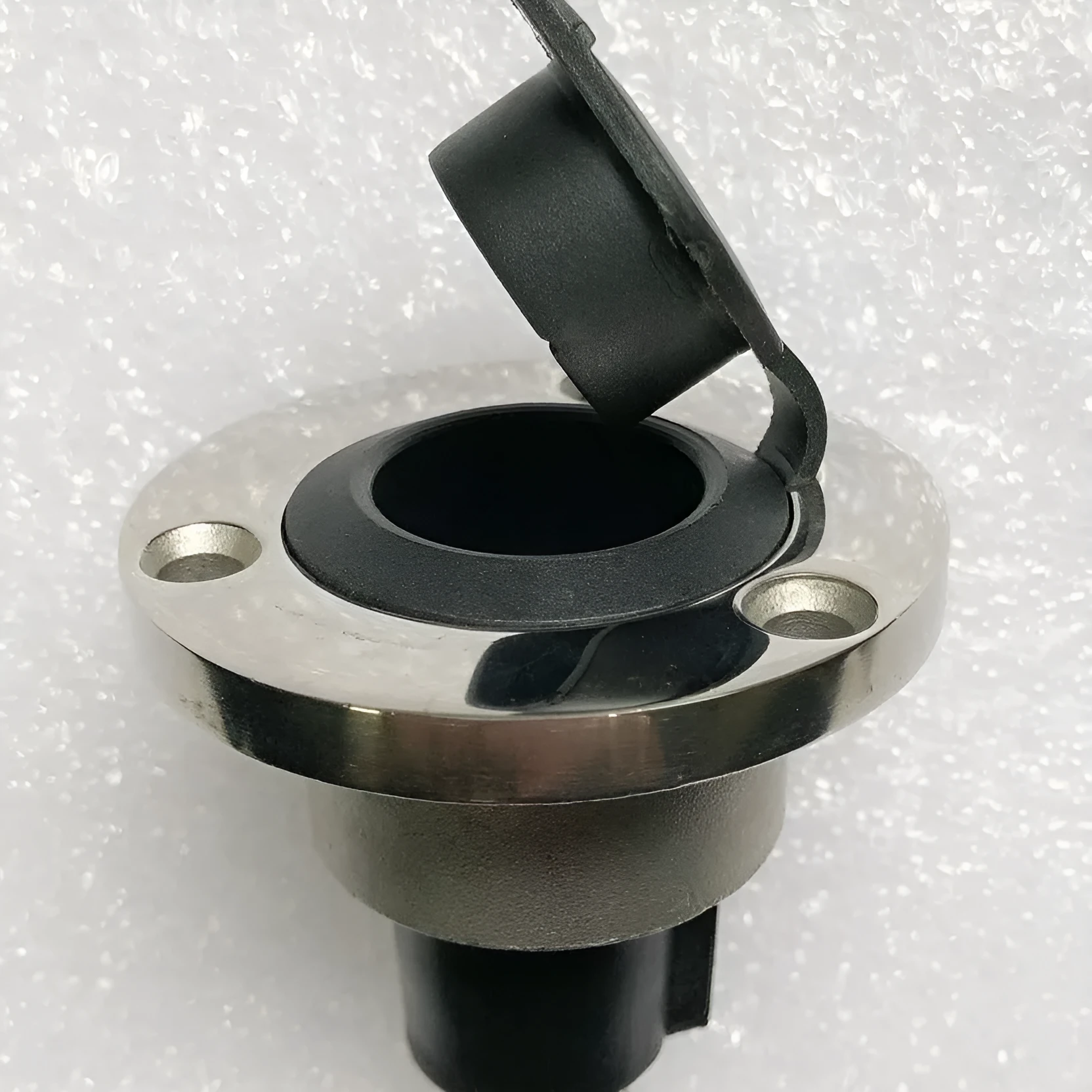 Stainless steel pole yacht anchor light ring socket with wires