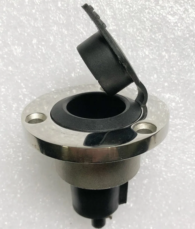 Stainless steel pole yacht anchor light ring socket with wires
