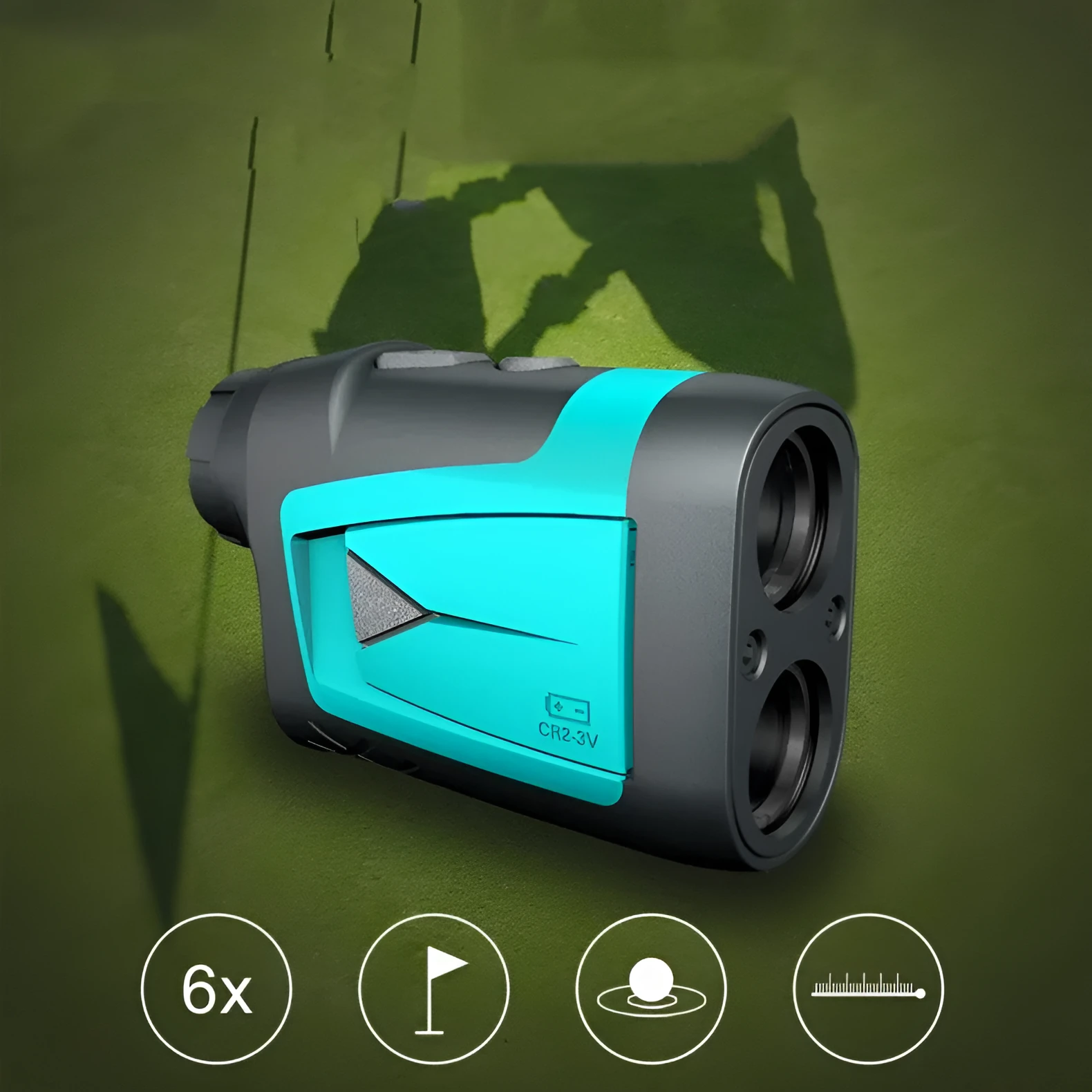 Handheld infrared electronic ruler laser rangefinder with 600 metre portable telescope design