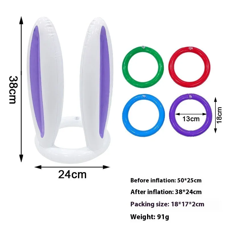 Ghost Festival inflatable octopus ferrule PVC throwing toy in multiple colourful designs.