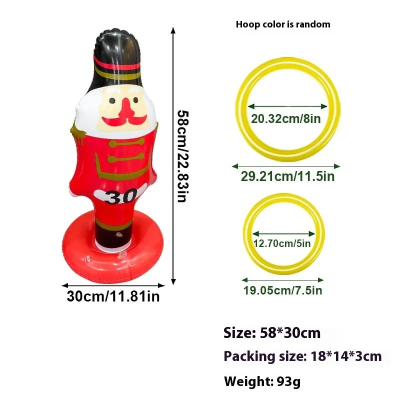 Ghost Festival inflatable octopus ferrule PVC throwing toy in multiple colourful designs.