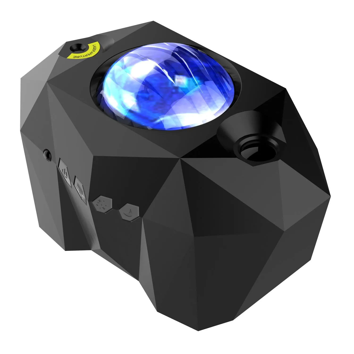 LED Dream Aurora Borealis Ocean Star Light Projector with remote, colour patterns, black or white housing