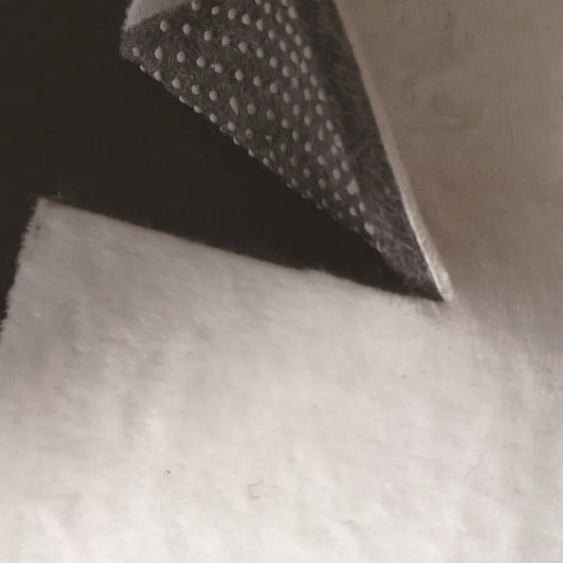 Black bedroom bedside carpet with anti-skid plastic point outsole and felt interior, available in multiple sizes