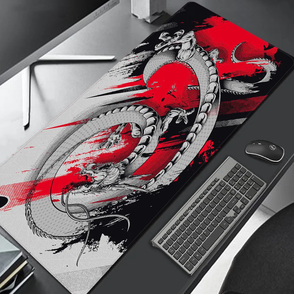 Lightweight rubber mouse pad with printed surface for gaming or desktop use, available in multiple sizes
