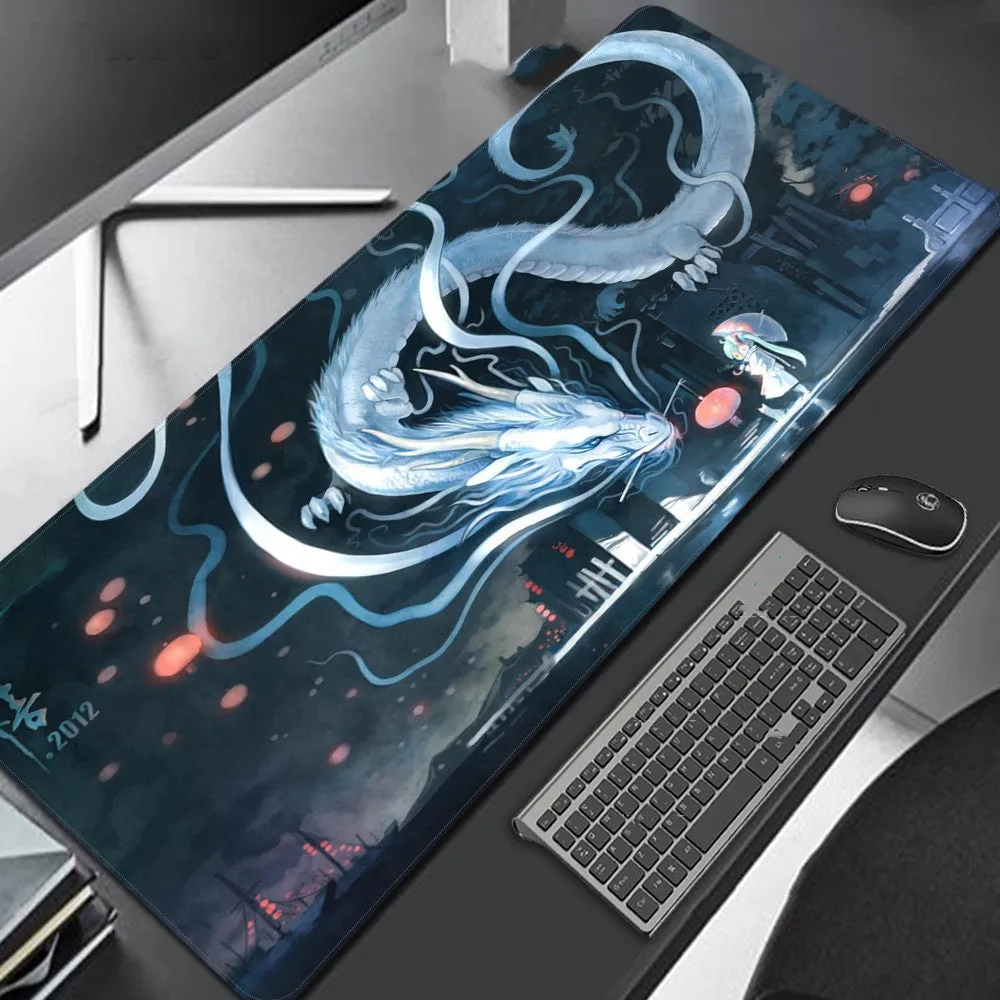 Lightweight rubber mouse pad with printed surface for gaming or desktop use, available in multiple sizes