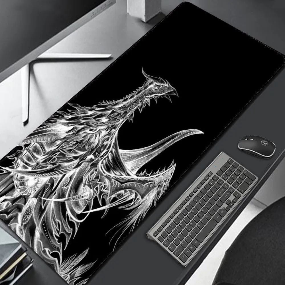 Lightweight rubber mouse pad with printed surface for gaming or desktop use, available in multiple sizes