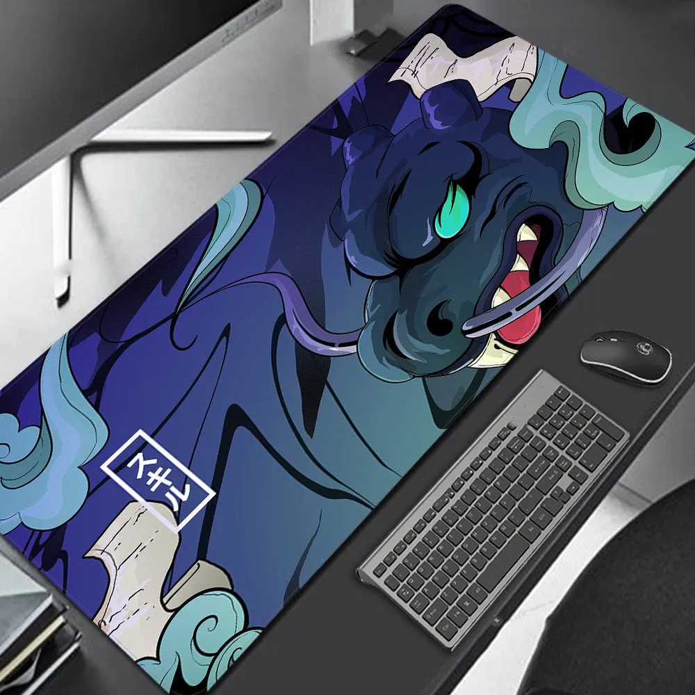Lightweight rubber mouse pad with printed surface for gaming or desktop use, available in multiple sizes