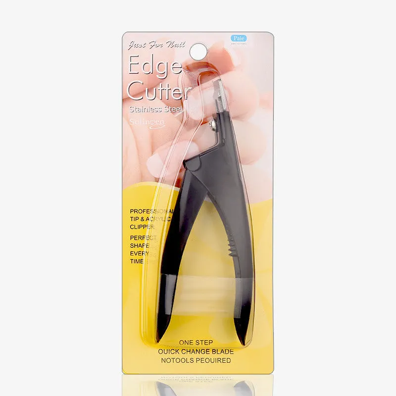 French U-shaped nail art scissors stainless steel cuticle cutters with electrophoretic finish