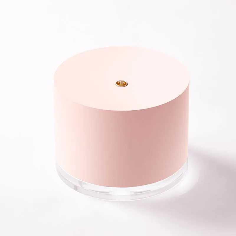 Wireless portable ultrasonic humidifier diffuser with 780ml tank in white, includes filters