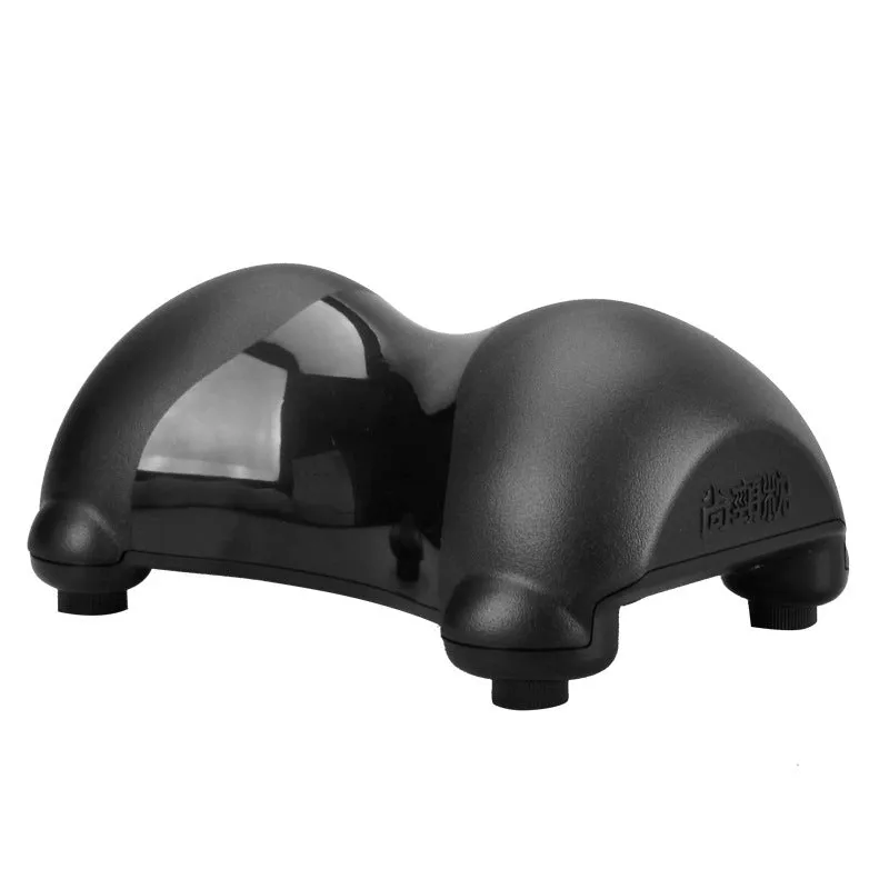 Cervical health neck pillow in white ABS material 24x14.5x10cm for physical traction