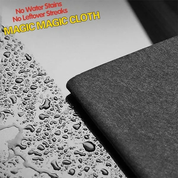 Thickened magic cleaning cloth microfiber 20x30cm for glass windows mirrors car lint-free streak-free