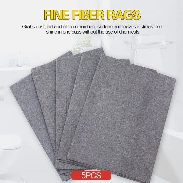 Thickened magic cleaning cloth microfiber 20x30cm for glass windows mirrors car lint-free streak-free