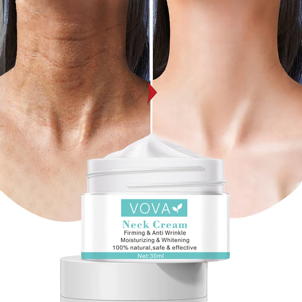 White tube of Beauty Neck Cream 30ml on a clean surface, showing product label