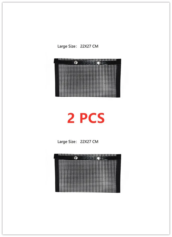 Reusable non-stick BBQ grill mesh bag on a grill with food, heat-resistant and food-safe