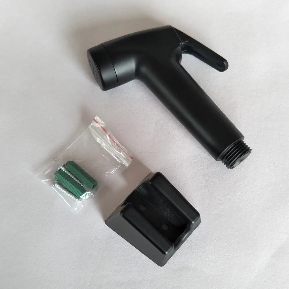 Handheld ABS plastic bathroom cleaning nozzle with rain spray function for toilet and pet washing