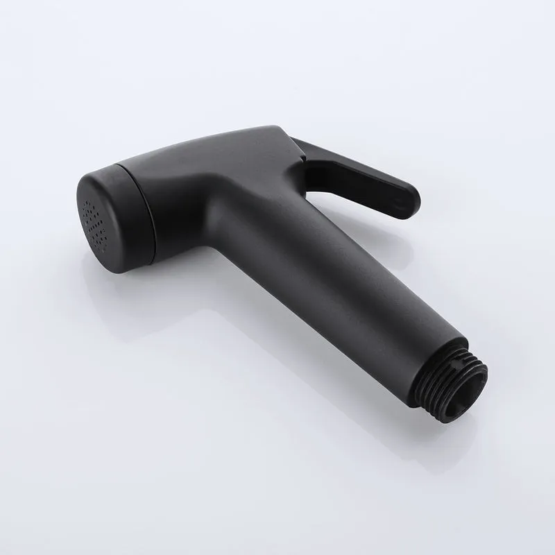 Handheld ABS plastic bathroom cleaning nozzle with rain spray function for toilet and pet washing