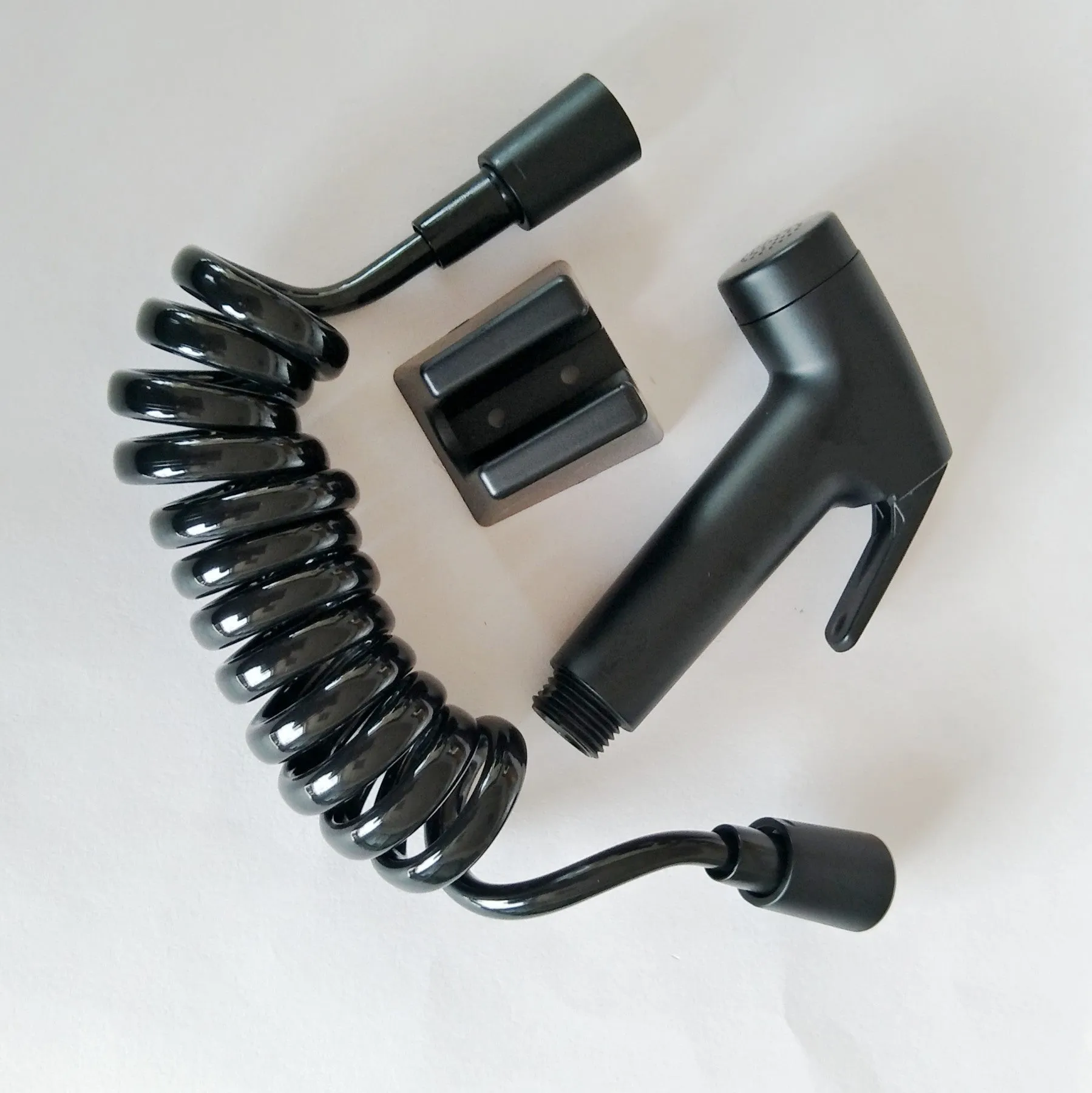 Handheld ABS plastic bathroom cleaning nozzle with rain spray function for toilet and pet washing