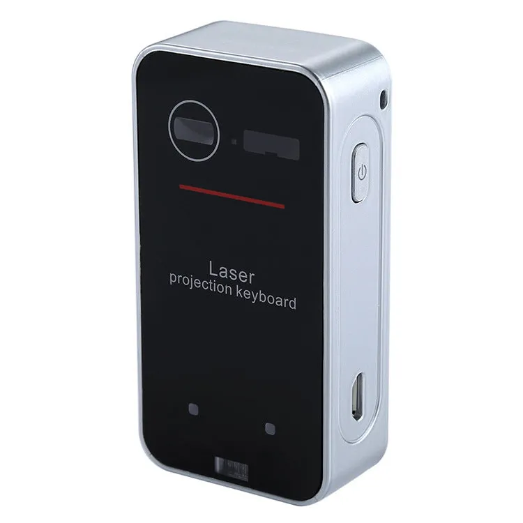 Wireless projection virtual keyboard and mouse with 78 keys and seven-color backlight on desk