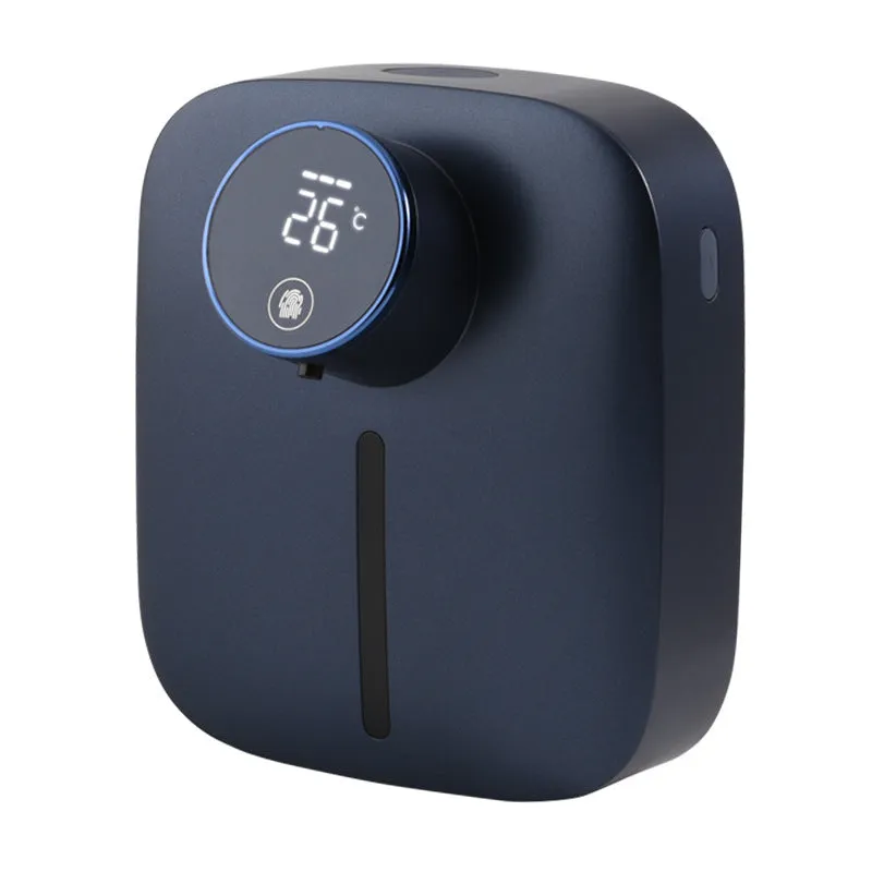 Wall mounted smart sensor soap dispenser in ceramic white with 320mL tank and induction function