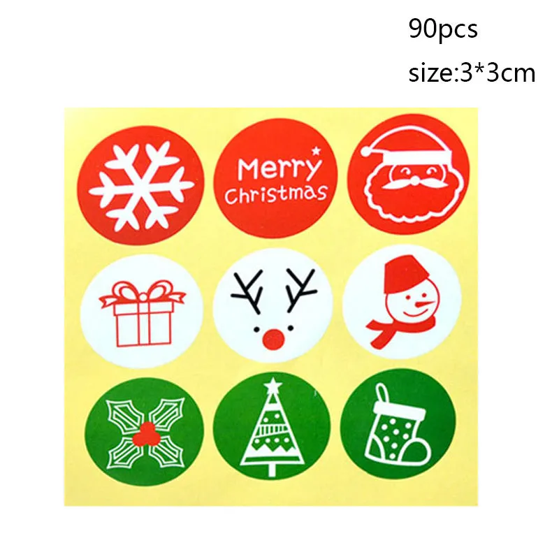 Christmas gift bag decoration set with golden bow, red bow, silver bow, train motifs, stickers, and paper bag