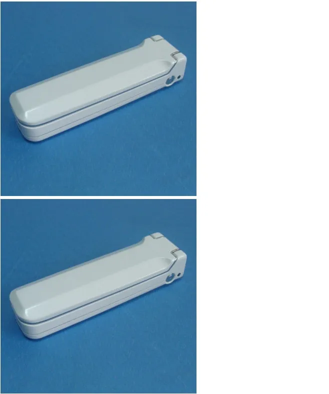 UV disinfection stick, 253.7nm UVC sterilisation lamp, compact plastic body for home and travel use