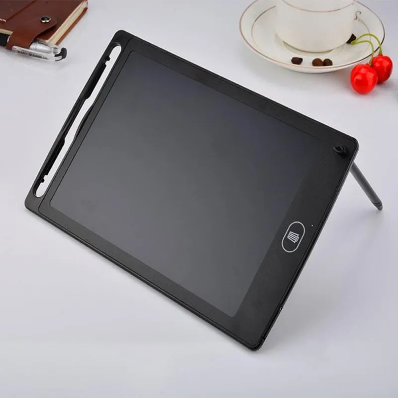 8.5 inch LCD writing board in blue with stylus pen and one-key clear button