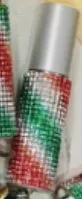 Decorative glass perfume atomiser in gift box – refillable spray bottle available in 48 colour options including gold, pink, blue and leopard print