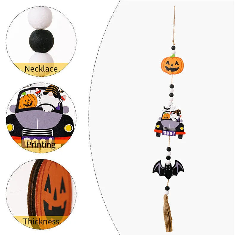 White resin Halloween earring pendant with butterfly tassel, lace, pearl, and rhinestone accents, American European style