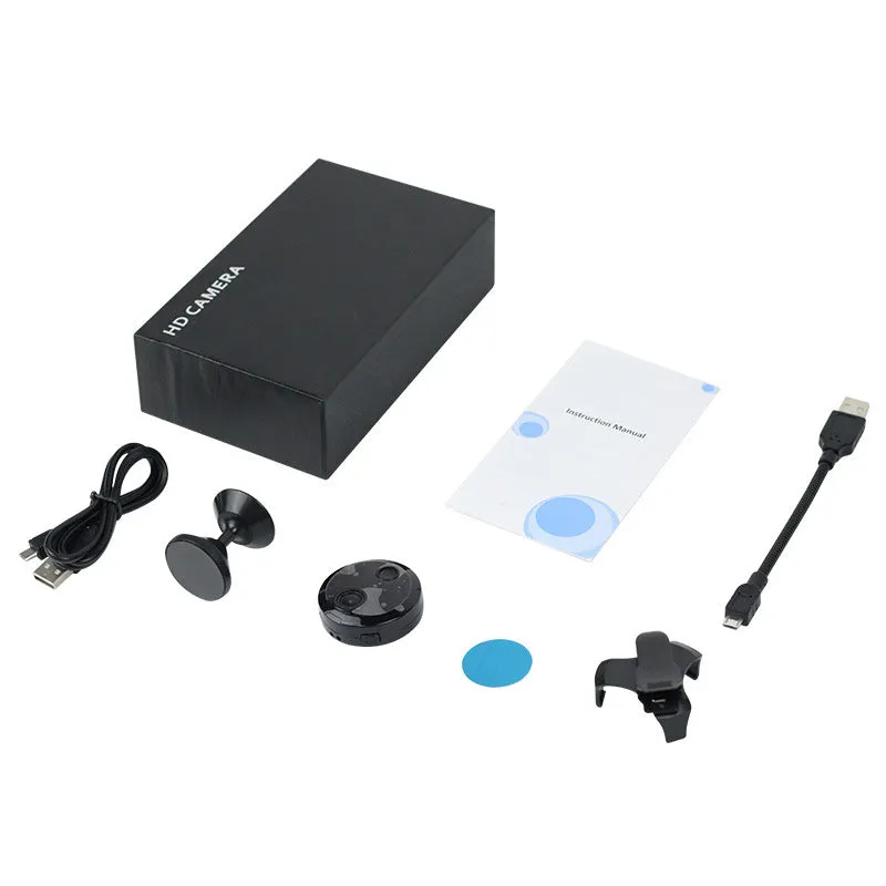 HDQ15 bright plastic outdoor sports camera with bracket and back clip