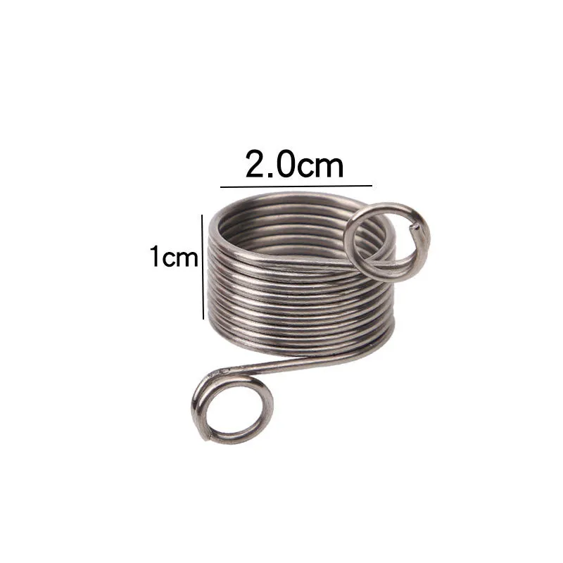 Knitting wire guide accessories large and small size lead wire for yarn thread control