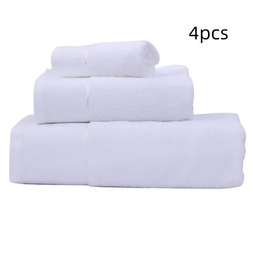 Cotton absorbent hotel bath towel 70x140cm 600g in white blue grey colours