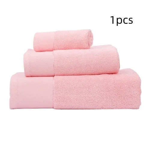 Cotton absorbent hotel bath towel 70x140cm 600g in white blue grey colours