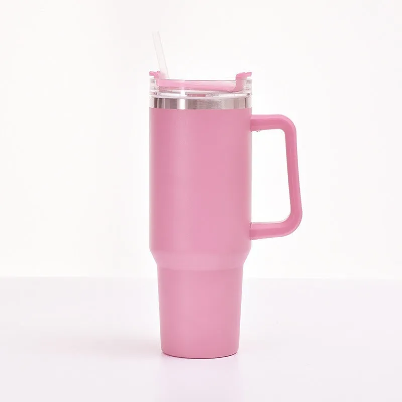 304 stainless steel vacuum cup 40oz second generation in black with double-wall insulation