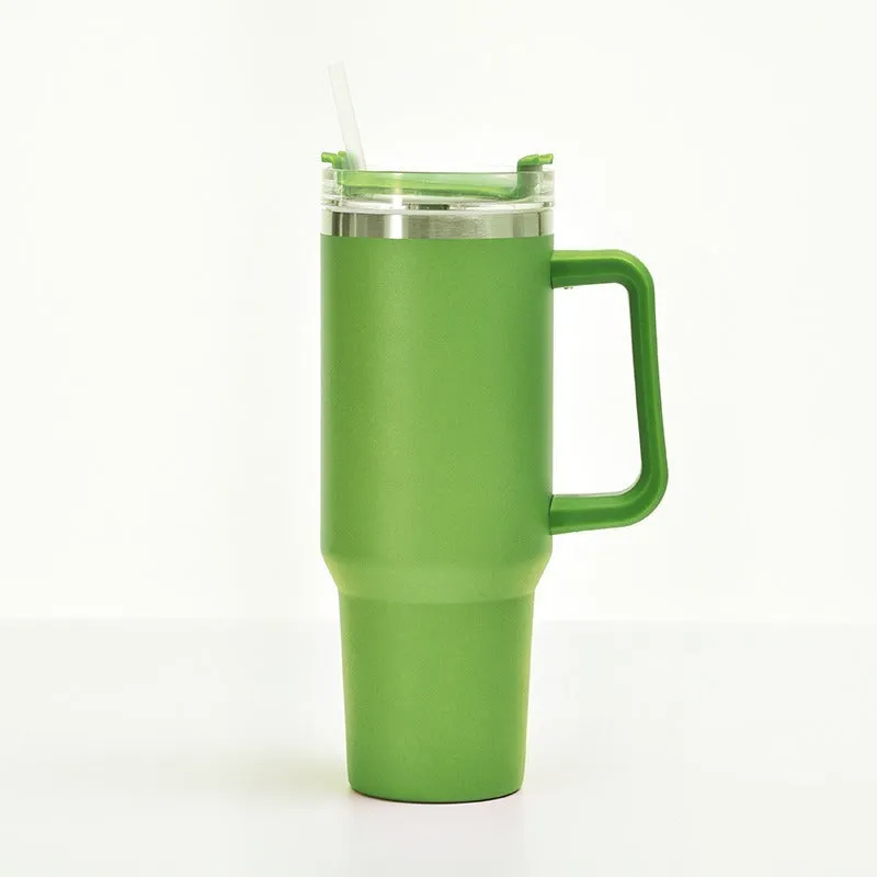 304 stainless steel vacuum cup 40oz second generation in black with double-wall insulation
