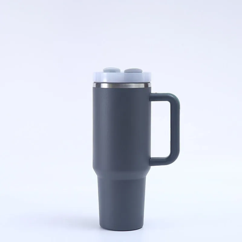 304 stainless steel vacuum cup 40oz second generation in black with double-wall insulation