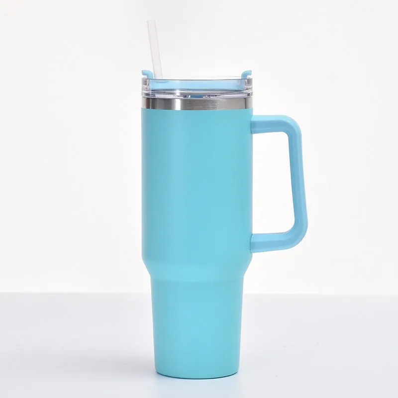 304 stainless steel vacuum cup 40oz second generation in black with double-wall insulation
