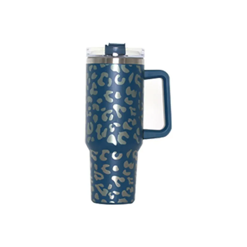 304 stainless steel vacuum cup 40oz second generation in black with double-wall insulation
