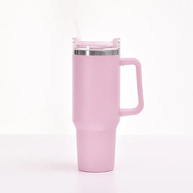 304 stainless steel vacuum cup 40oz second generation in black with double-wall insulation