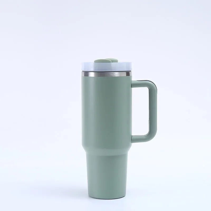304 stainless steel vacuum cup 40oz second generation in black with double-wall insulation