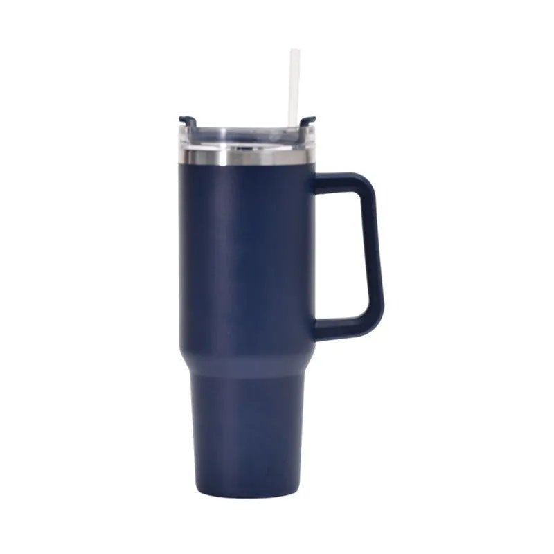 304 stainless steel vacuum cup 40oz second generation in black with double-wall insulation