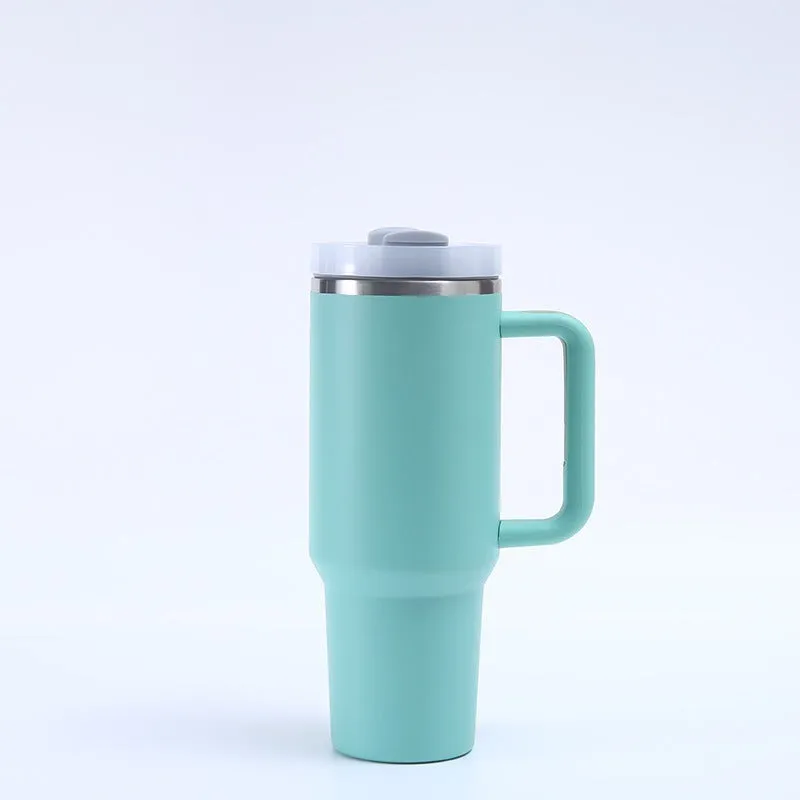 304 stainless steel vacuum cup 40oz second generation in black with double-wall insulation