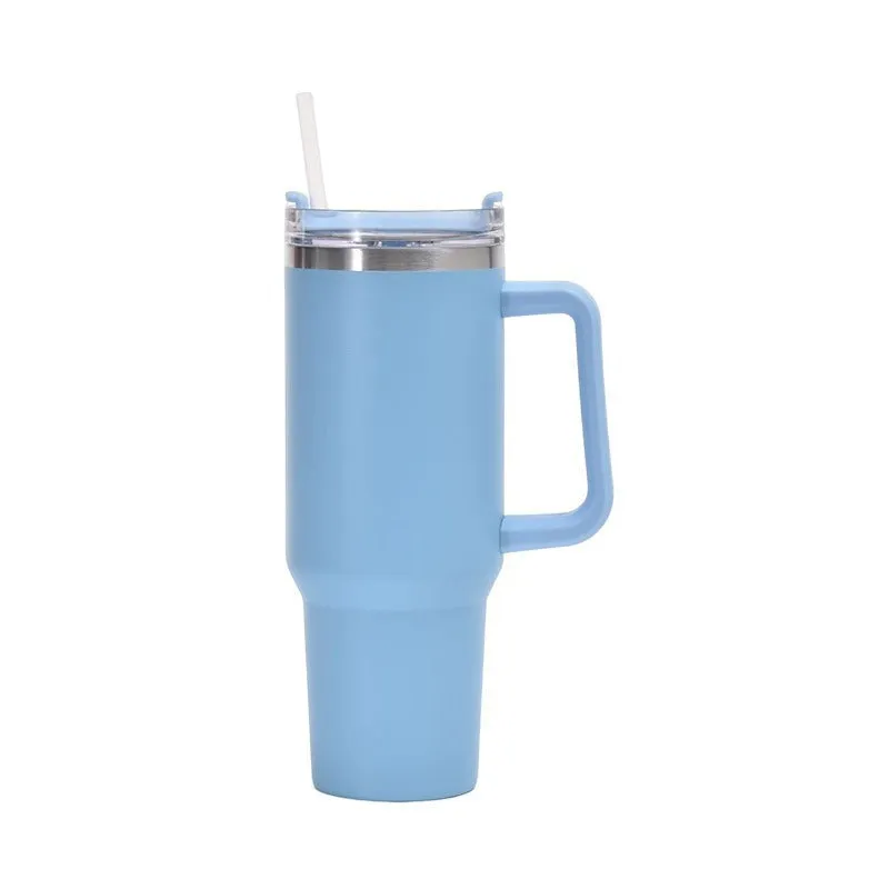 304 stainless steel vacuum cup 40oz second generation in black with double-wall insulation