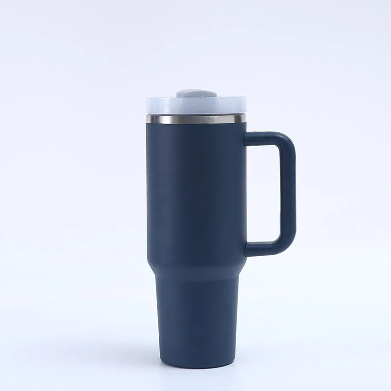 304 stainless steel vacuum cup 40oz second generation in black with double-wall insulation