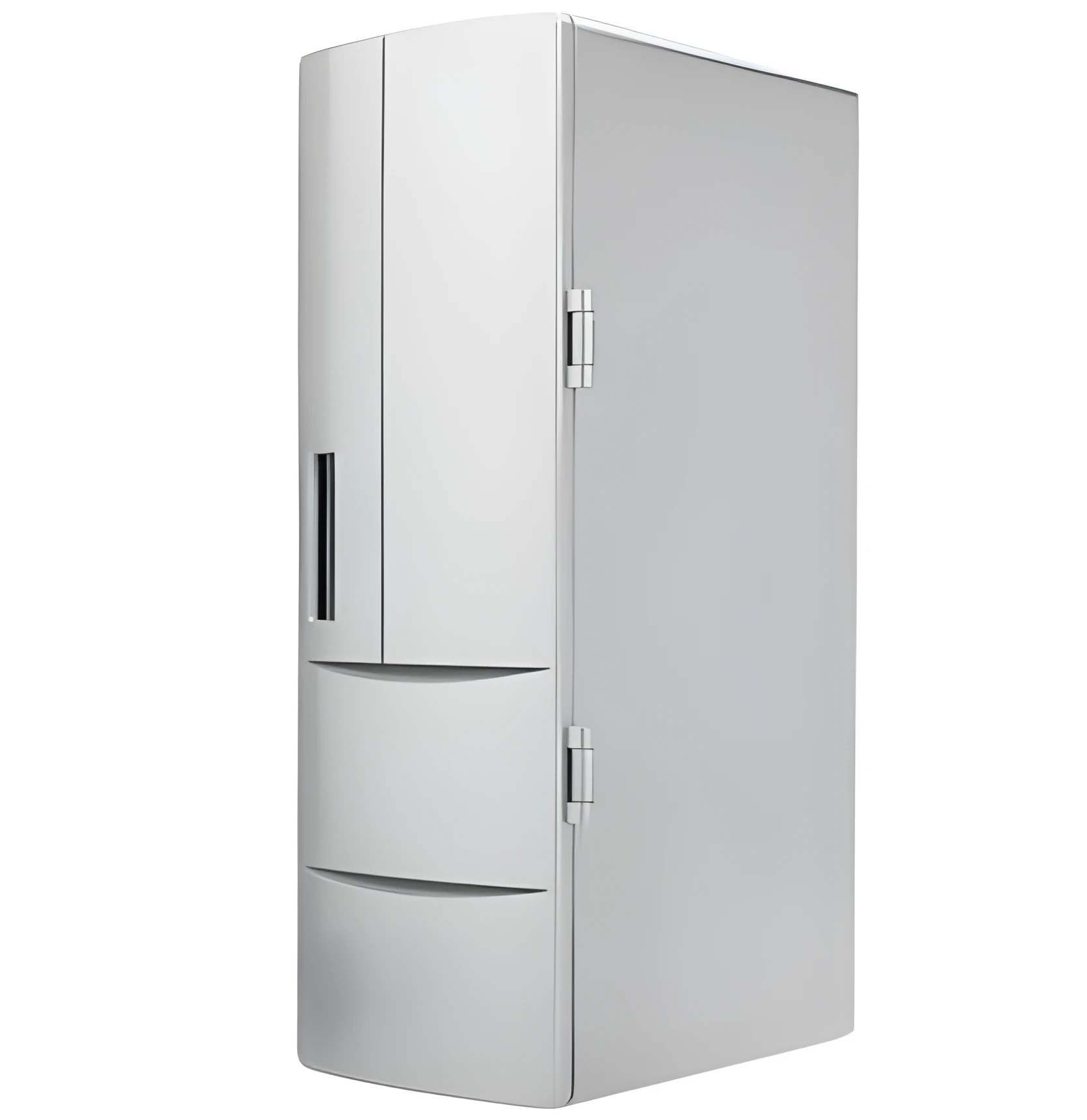 Mini USB fridge in compact 12x8.5x25cm size with USB cable, cooling and heating function